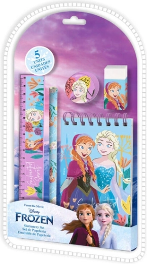 Set școlar de rechizite de scris Frozen (Regatul de gheață) 5 buc.