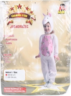 Costum unicorn pentru copii 80–92 cm
