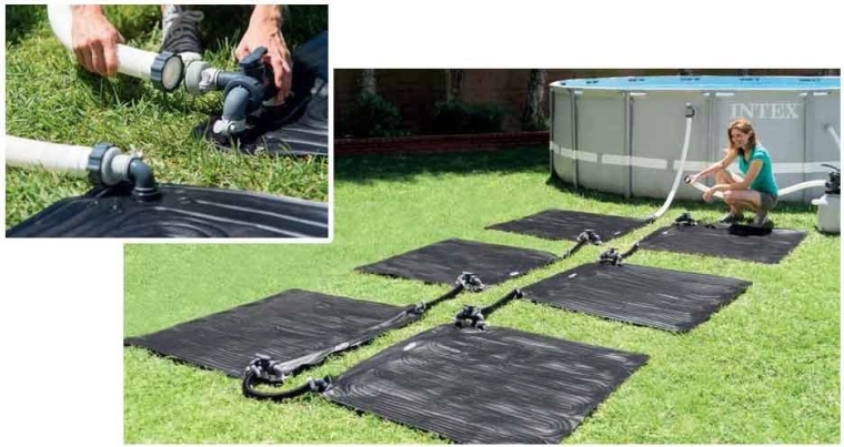 Sistem modular pentru piscine mai mari