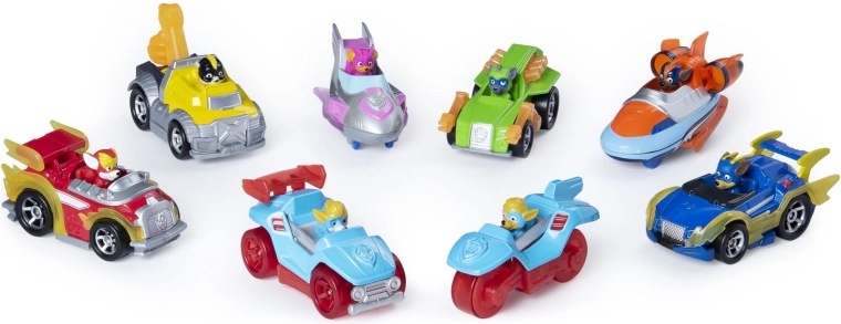 8 vehicule cu eroii Paw Patrol