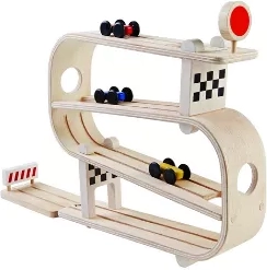 Pistă de curse pentru mașinuțe PlanToys