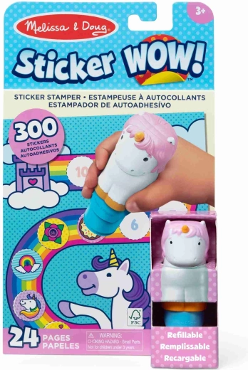 Melissa & Doug Sticker WOW autocolante magice asortate - 1 bucată