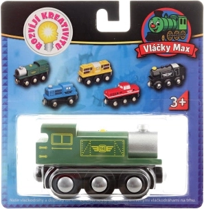 Trenulețul Max – locomotivă verde
