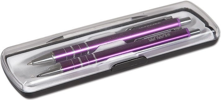 Cutie cadou cu set pix + creion