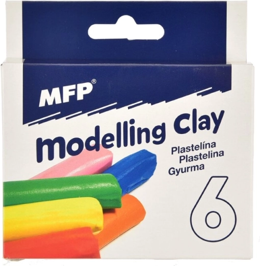 Pastă de modelat 6 buc (6×100 g)