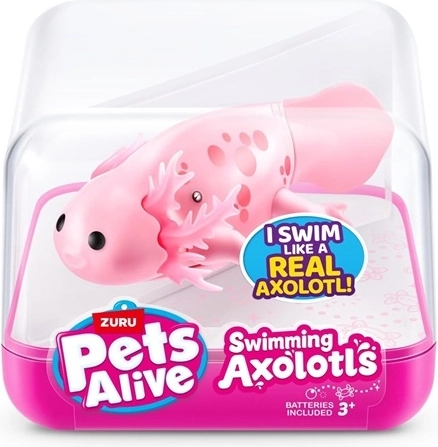 Design drăguț inspirat de un axolotl real
