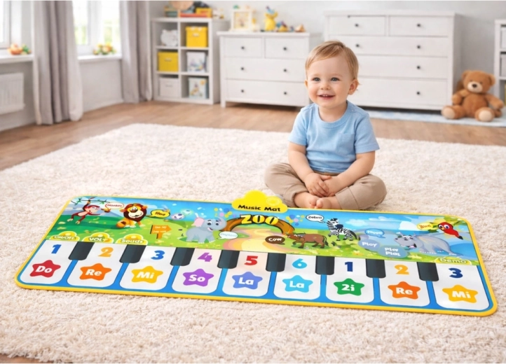 Sunete amuzante de animale și grafică colorată cu zoo