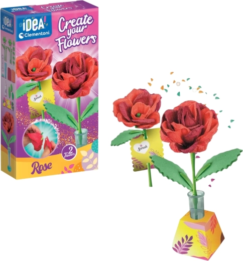 Mini fabrică de flori – trandafiri CLEMENTONI