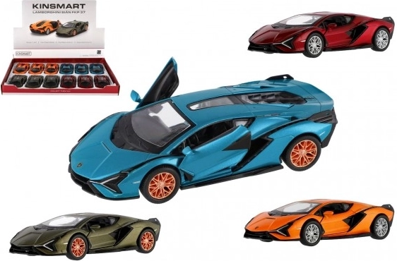 Model mașinuță Lamborghini Sián FKP 37 cu retragere