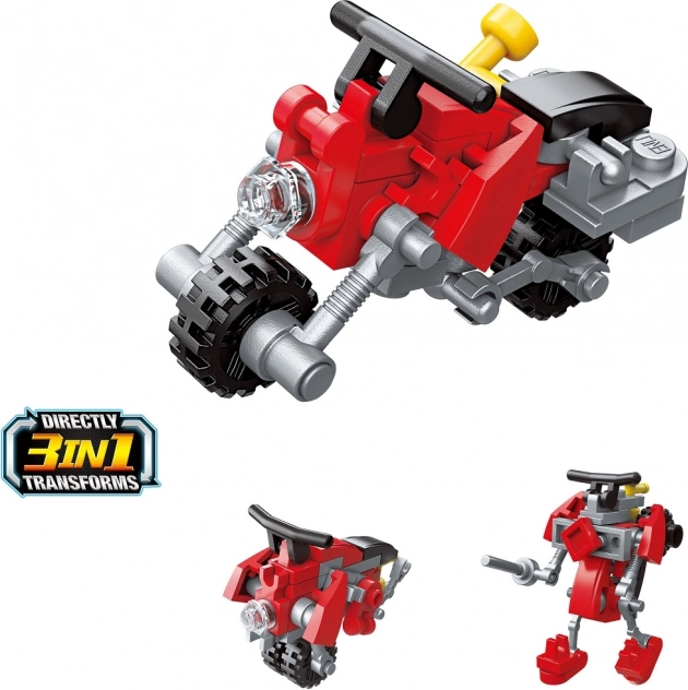 Qman Trans Collector 3 în 1 – motocicletă de pompieri