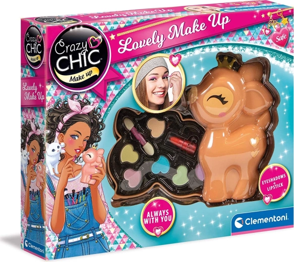 Set machiaj de căprioară Crazy Chic Lovely Make Up