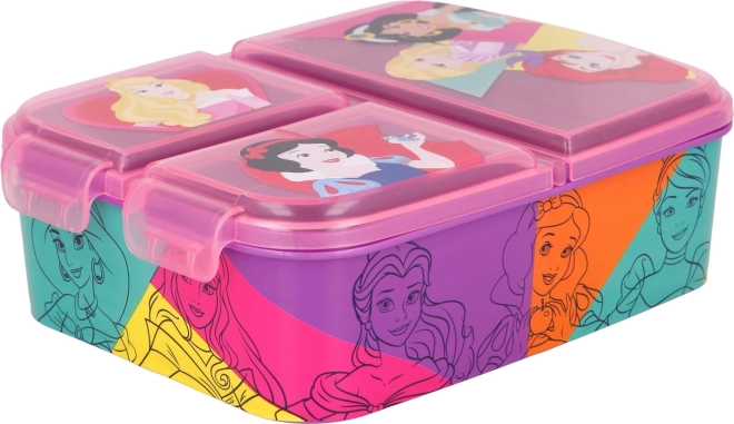 Cutie multi pentru gustări DISNEY Prințese cu compartimente