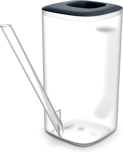 Stropitoare TUBI 1,6 l transparentă/antracit
