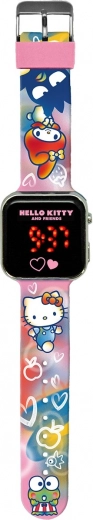 Ceasuri LED cu calendar Hello Kitty