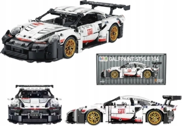 Set de construcție Porsche în valiză