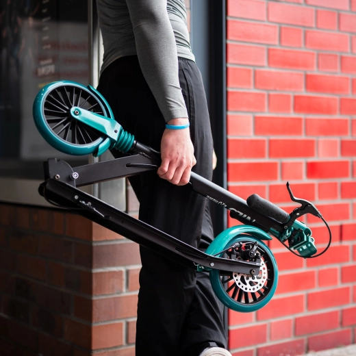 Oprire sigură cu frână pe disc