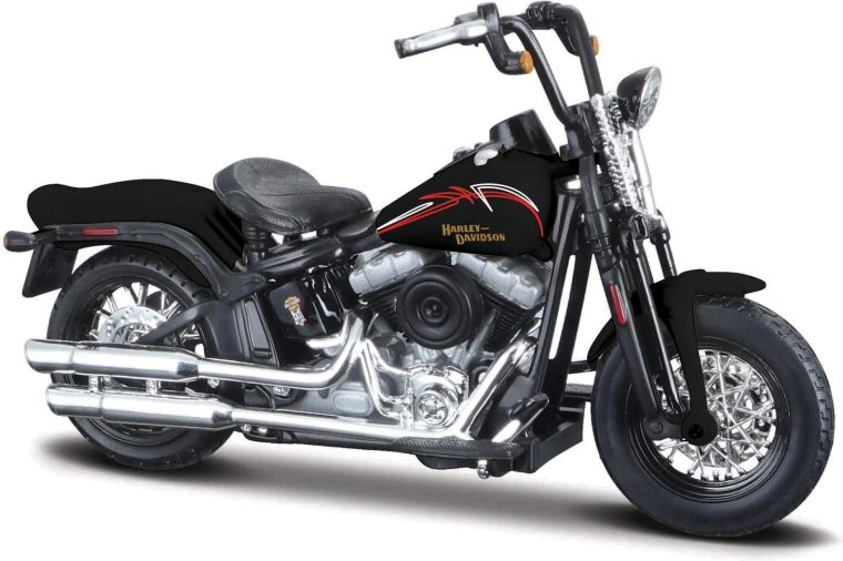 Motocicletă Maisto Harley-Davidson 2008 FLSTSB Cross Bones 1:18