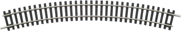 Șină curbată PIKO H0 R3, 30°, rază 484 mm