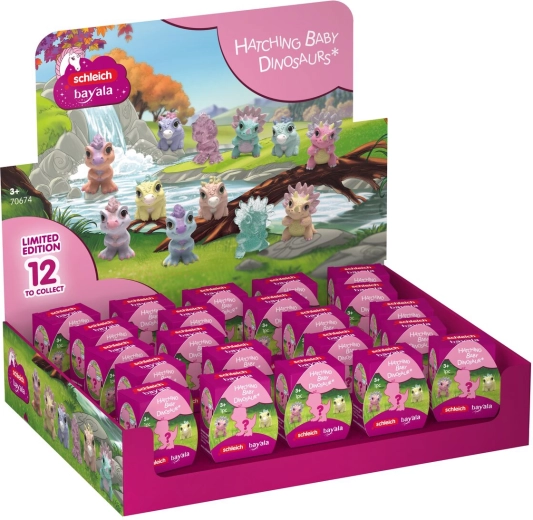 Schleich bayala pui de dinozaur care eclozează – ediție limitată (display de tejghea)