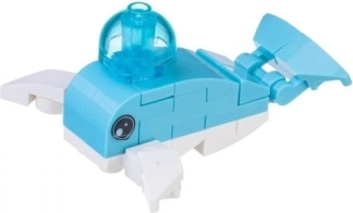 Mini set de construcție Balena de la L-W Toys