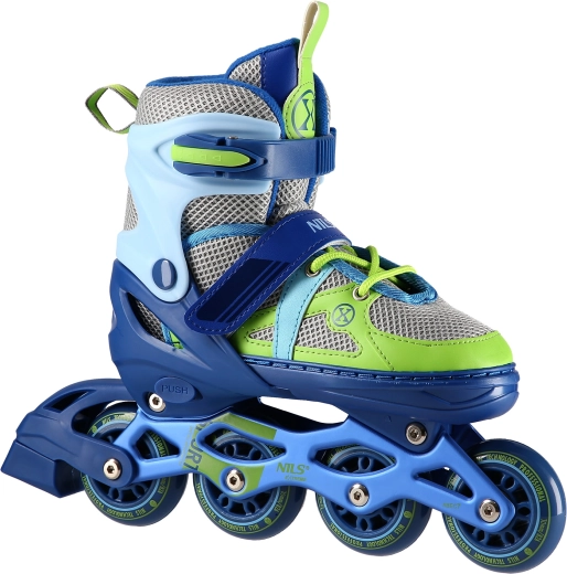 Role NILS Extreme albastru-verde, reglabile – M (35-38)