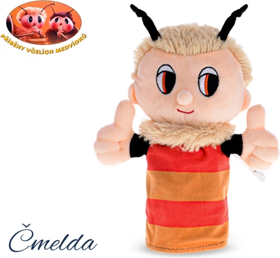 Marionetă din pluș Cmelda – Poveștile urșilor-albină, 24 cm