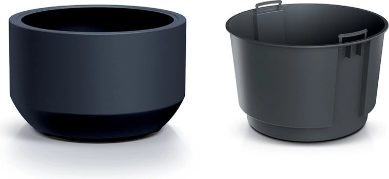 Inserție interioară practică cu mânere