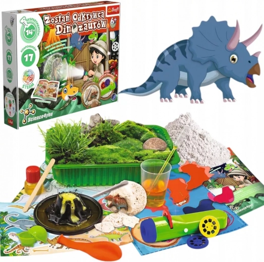 Set educațional Science4you Devino Exploratorul Dinozaurilor XL