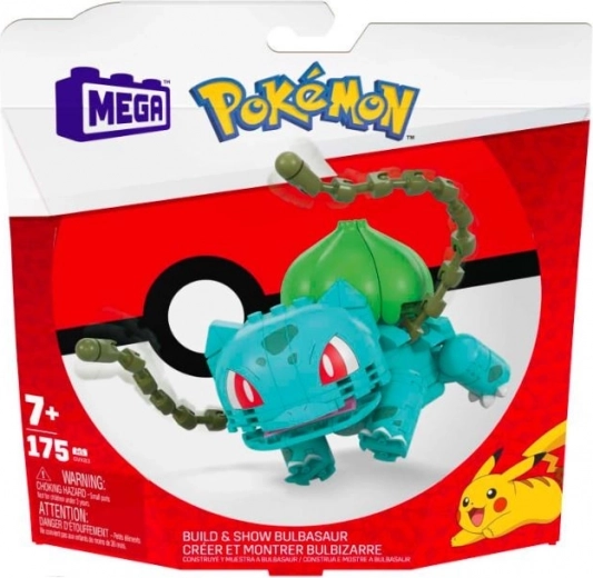 Set de construcție Pokémon Squirtle mediu – figurină de asamblat – Bulbasaur