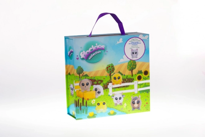 Flockies căsuța pentru animăluțe cu figurina pisica Caroline