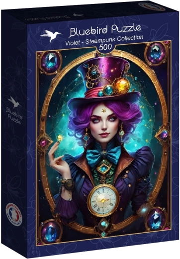 Puzzle Bluebird Violet – colecție steampunk 500 de piese