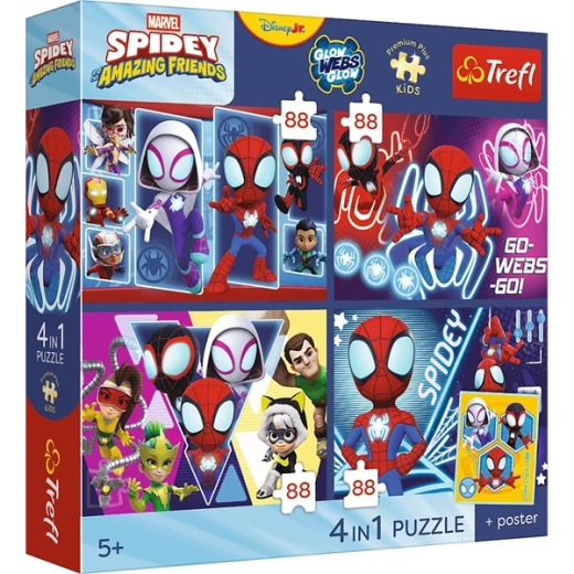 4 puzzle-uri separate într-un singur pachet