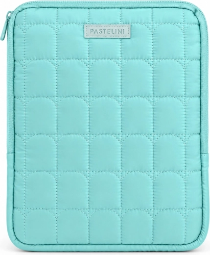 Husă matlasată Pastelini pentru tabletă de 14 inch, verde
