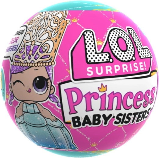 L.O.L. Surprise Princess Baby Sisters bilă surpriză - 1 bucată