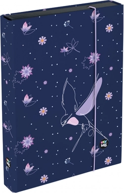 Cutie pentru caiete A4 Jumbo OXY GO flori