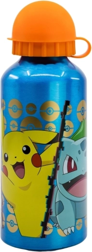 Sticlă de băut din aluminiu pentru copii Pokémon 400 ml