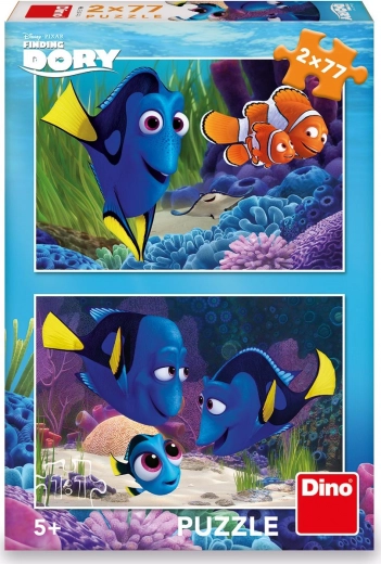 Puzzle Dino Finding Dory 2×77 piese