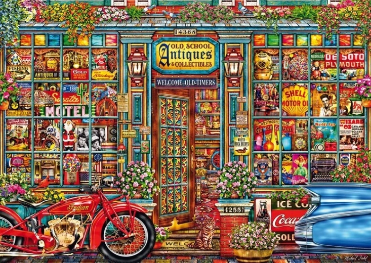 Puzzle Comorile trecutului 1000 piese SCHMIDT