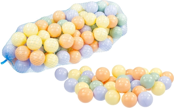 Mingi din plastic colorate pentru piscina cu bile - 100 buc.