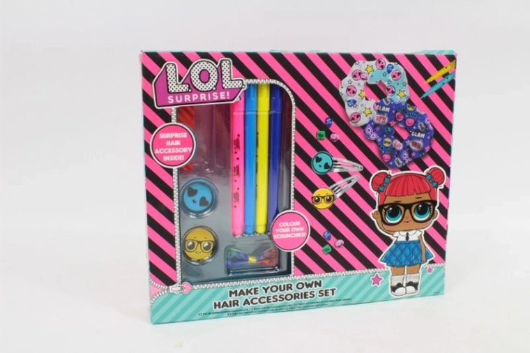 L.O.L. Surprise! set creativ pentru realizarea accesoriilor de păr