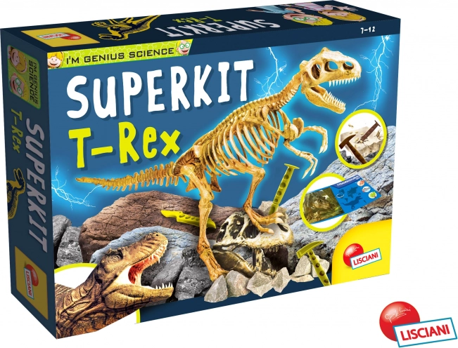 Set arheologic I'M GENIUS super kit T‑Rex