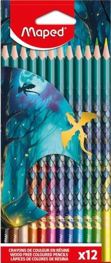 Creioane colorate Maped Dragon pastel 12 buc