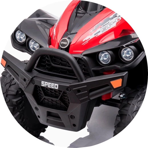 Lumini și bară de protecție față sport