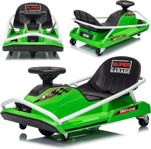 Kart electric de drift pentru copii 24 V, până la 50 kg
