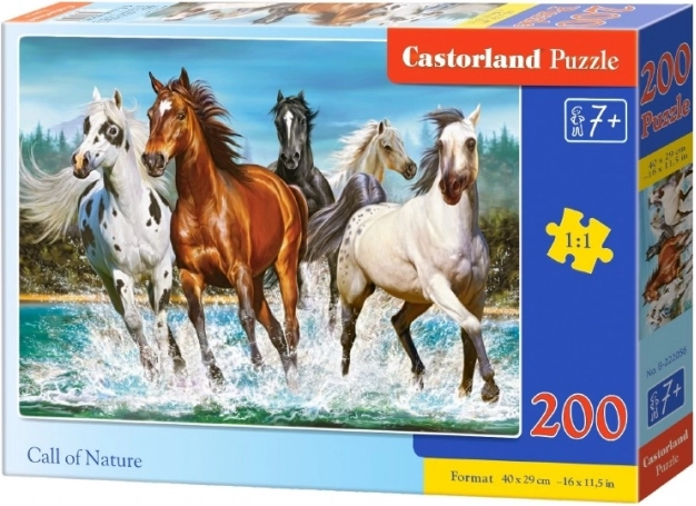 Puzzle 200 de piese Call of Nature