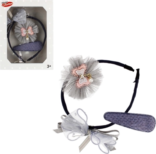 Accesorii negre pentru păr pentru copii