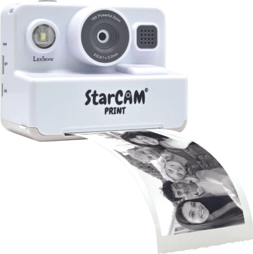 Aparat foto instant HD pentru copii Lexibook StarCAM cu imprimantă