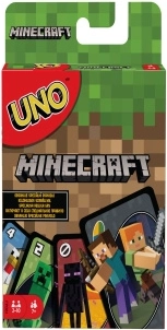 Mattel UNO Minecraft joc de cărți pentru copii