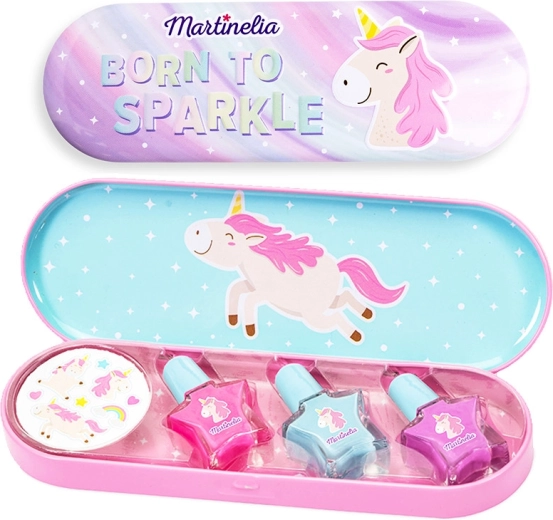 Lacuri de unghii cu autocolante Unicorn