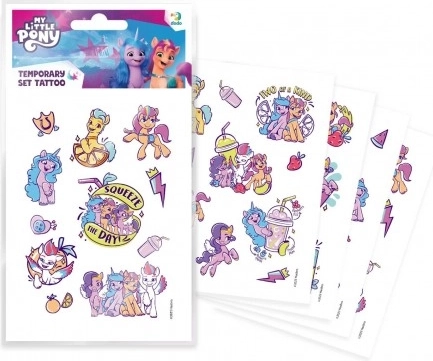 tatuaje temporare My Little Pony – 4 foi